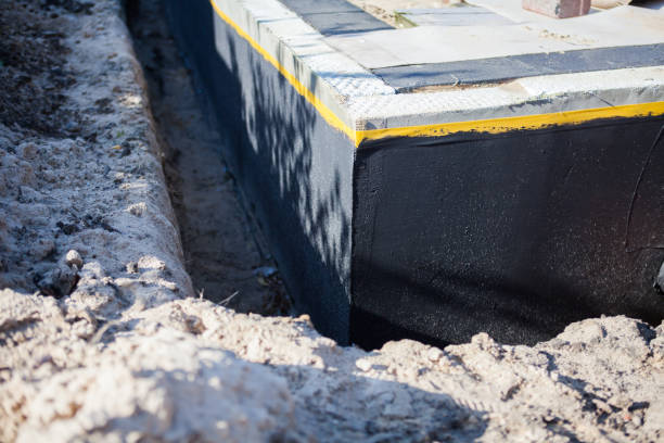 Professional Interior Drainage System technician working in Middletown, VA